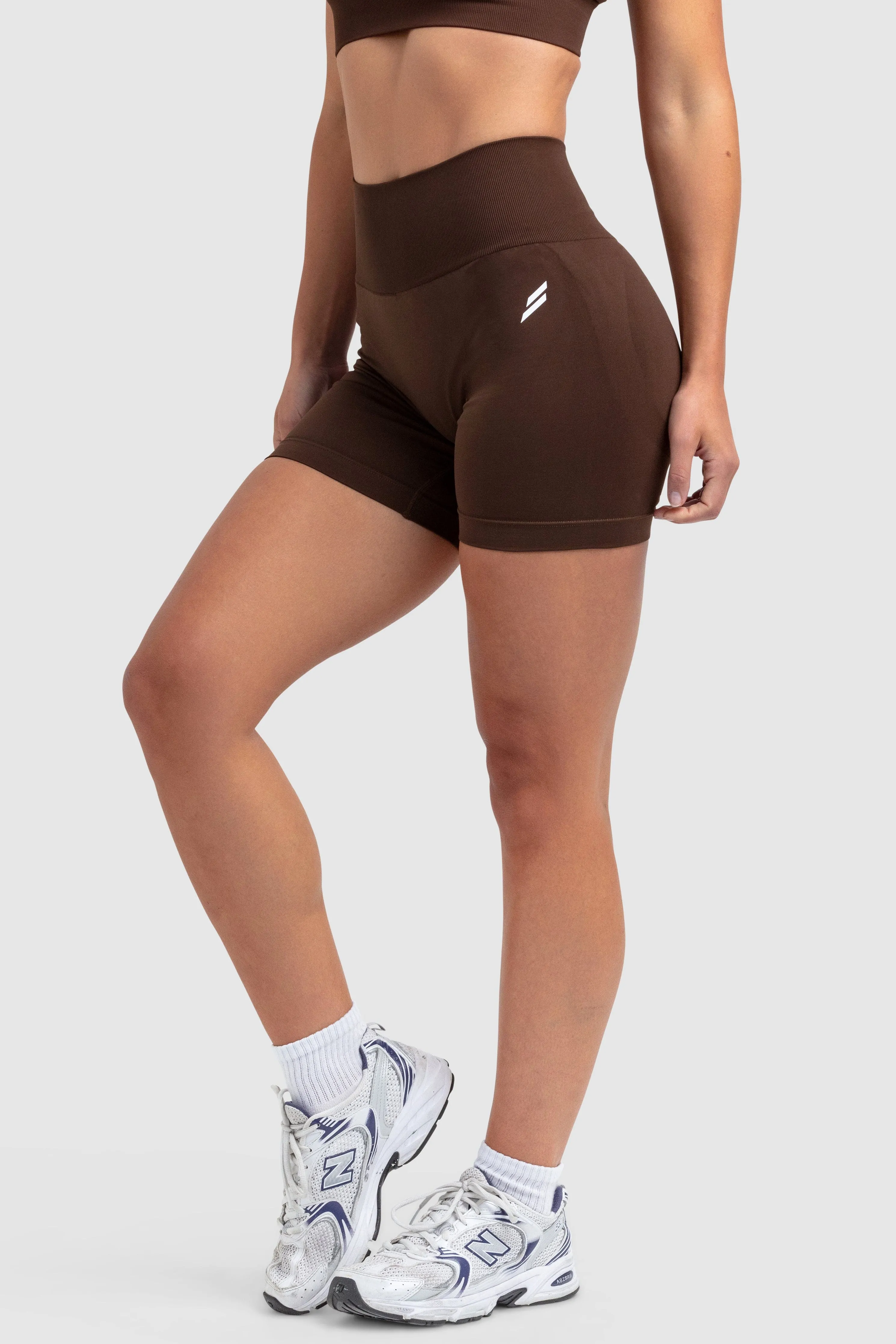 Scrunch 2 Seamless Shorts - Espresso