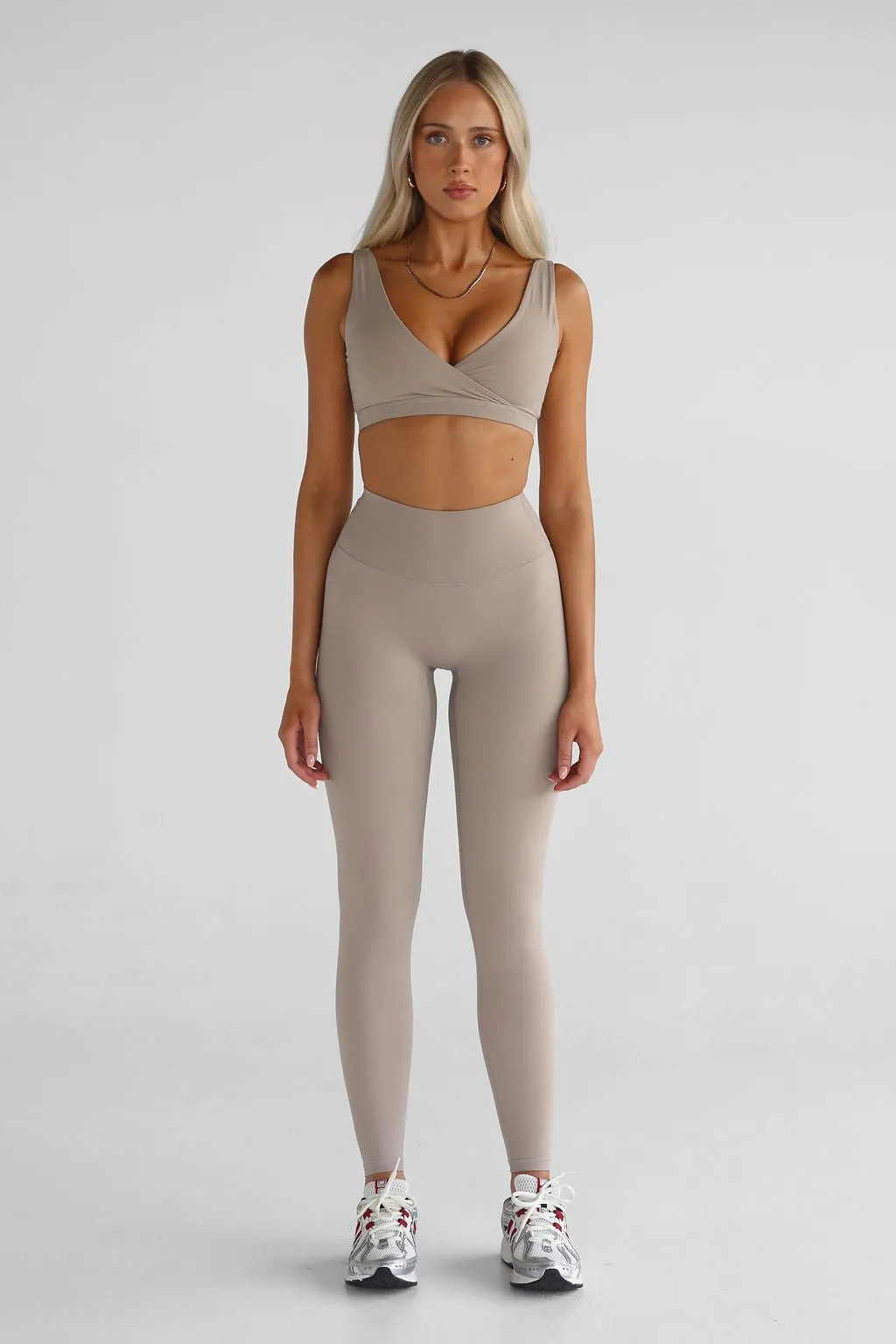 SCULPT Full Length Leggings - Latte
