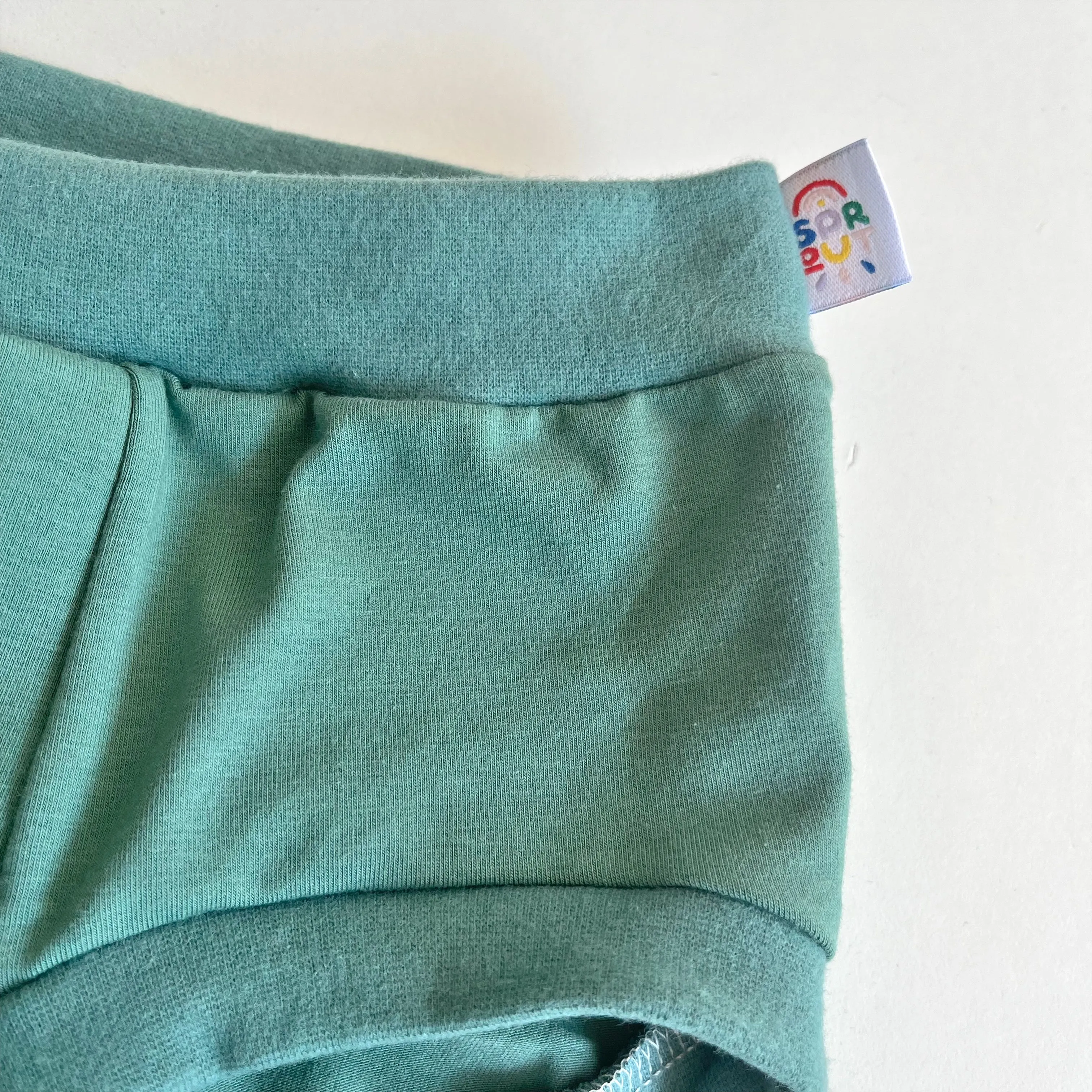 Sea Green Pouch Fronted Briefs | Men’s Pants | Organic Cotton Underwear