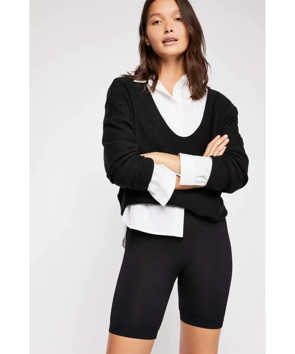 Seamless Bike Short Black