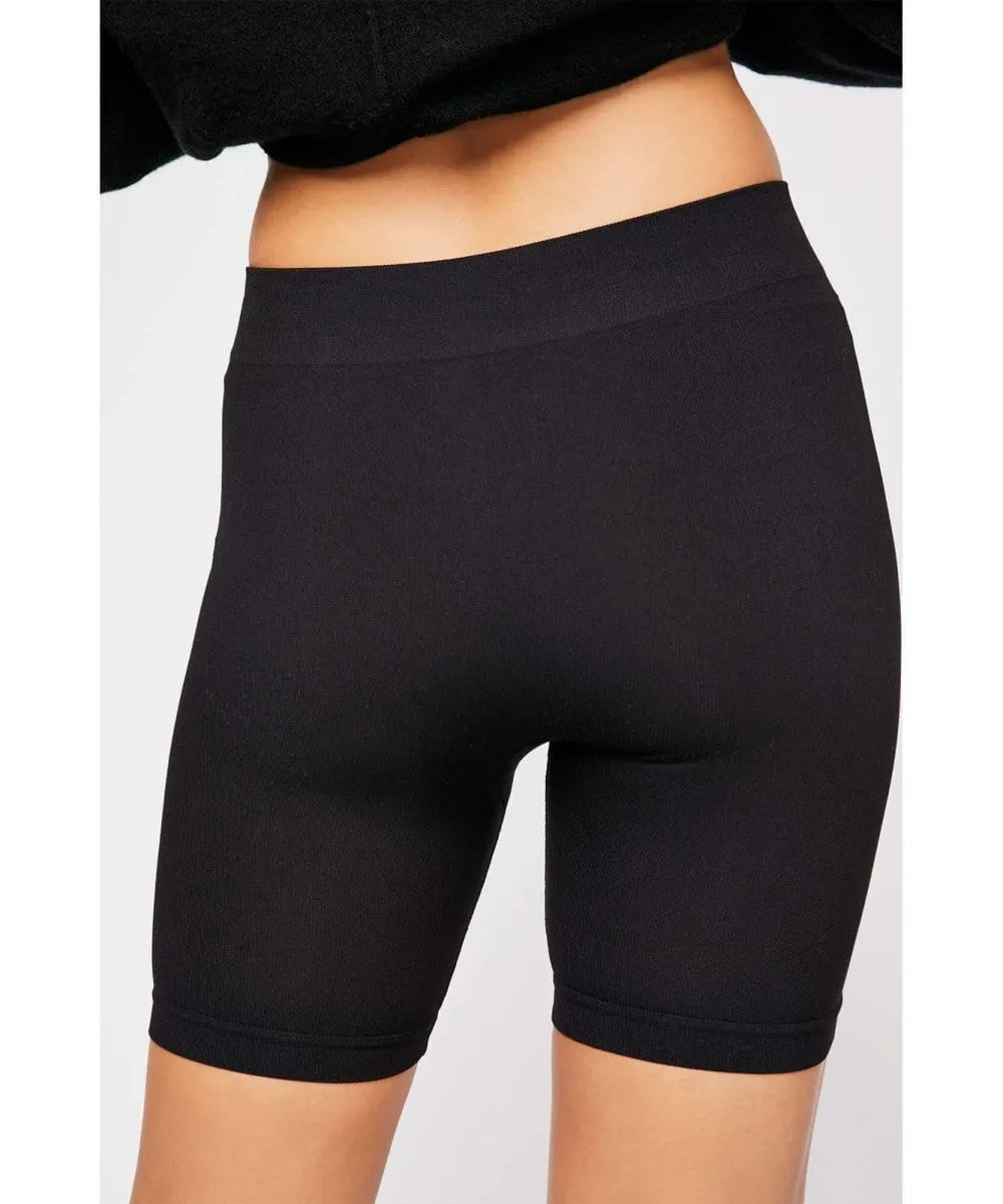 Seamless Bike Short Black
