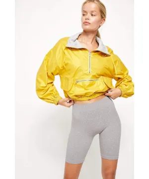 Seamless Bike Short Heather Grey