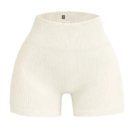 Seamless High-Waist Yoga Shorts