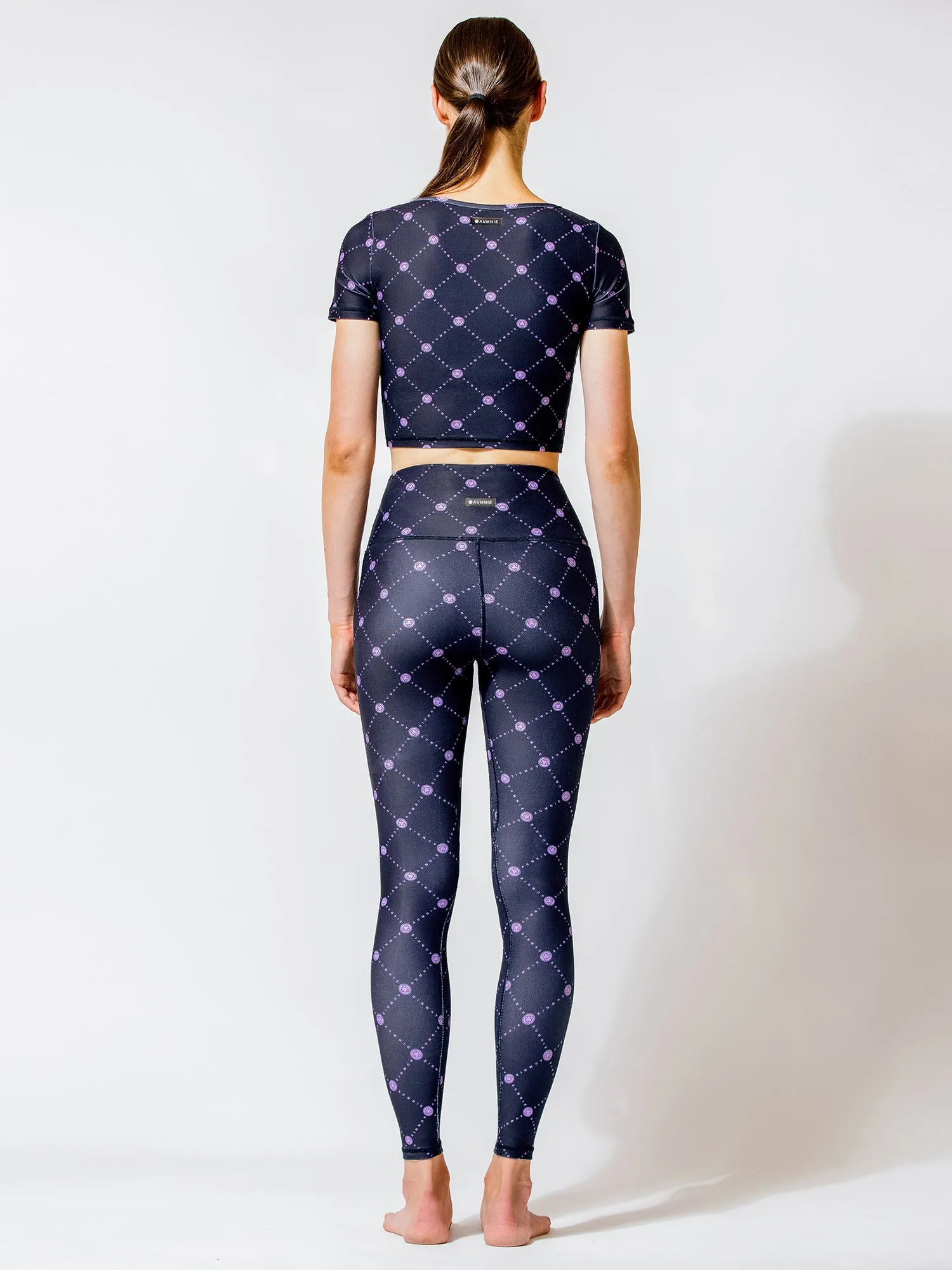 SEAMLESS IMAGE PANTS, BLACK GALLERIA