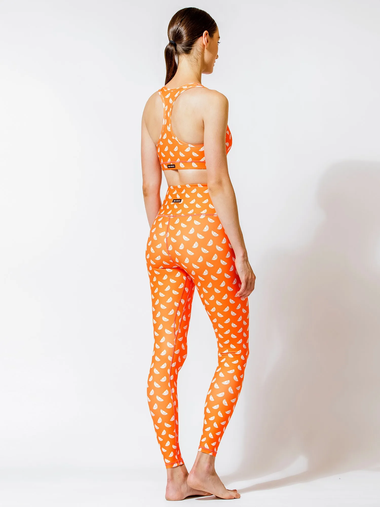 SEAMLESS IMAGE PANTS, ORANGE GALILEO