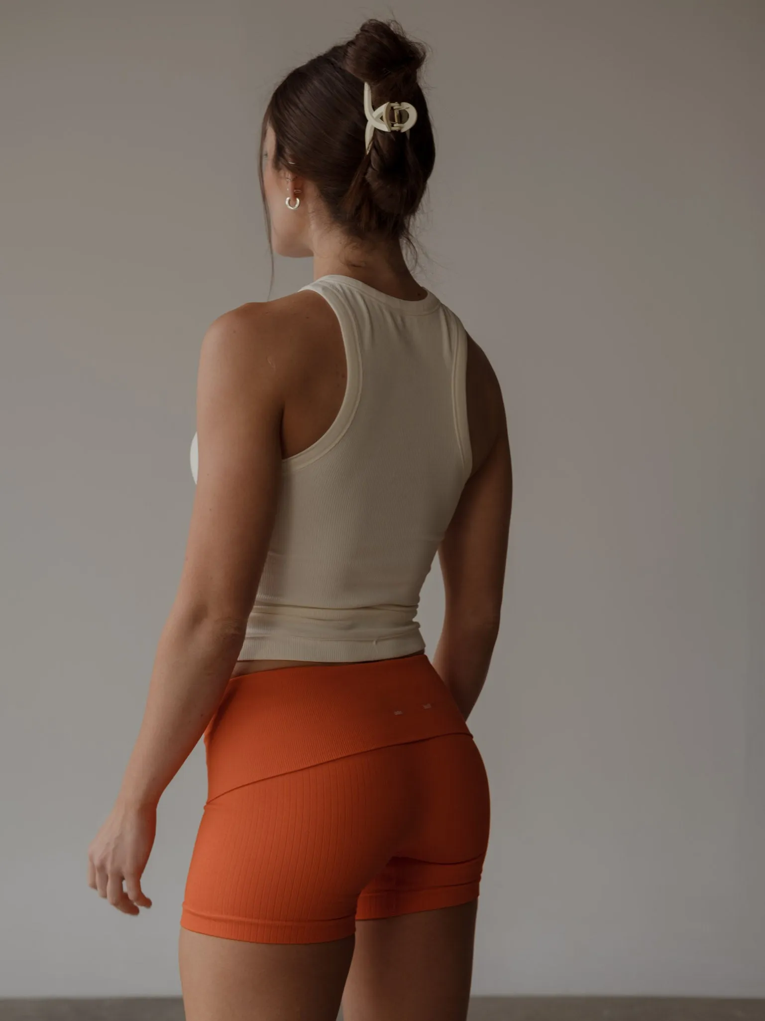 SEAMLESS TANK TOP - CREAMY