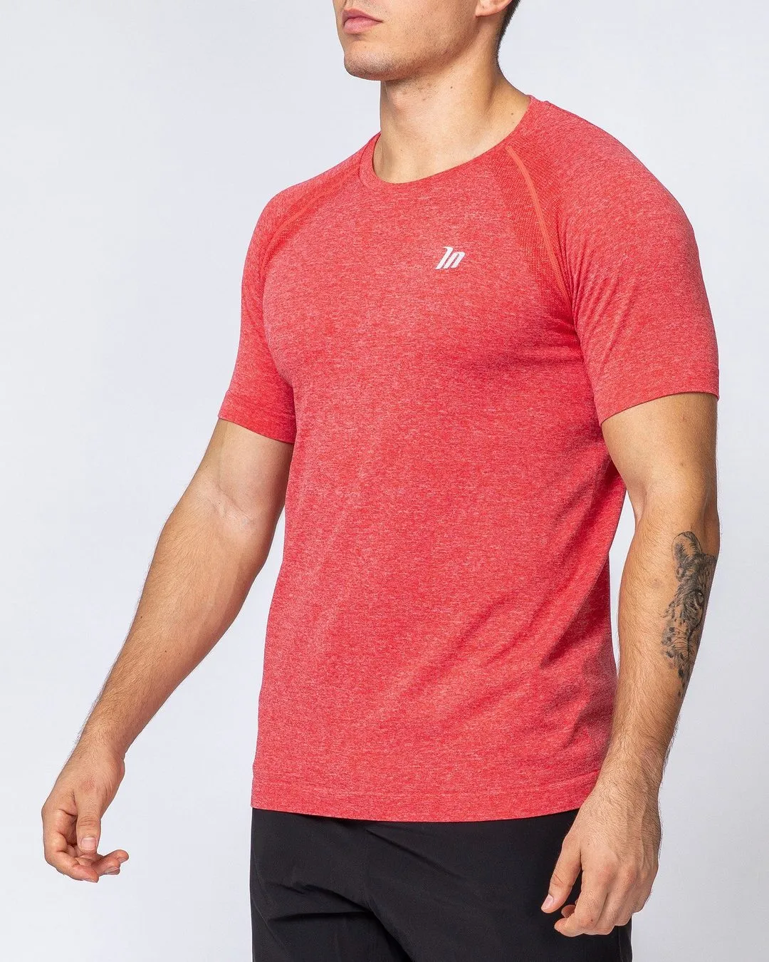Seamless Tee - Poppy Marl