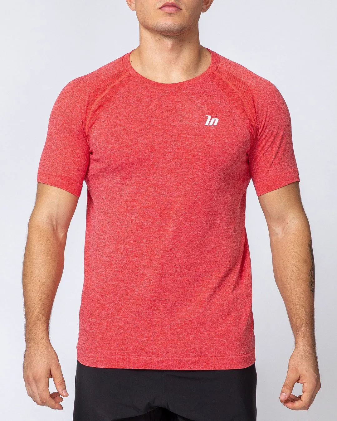 Seamless Tee - Poppy Marl