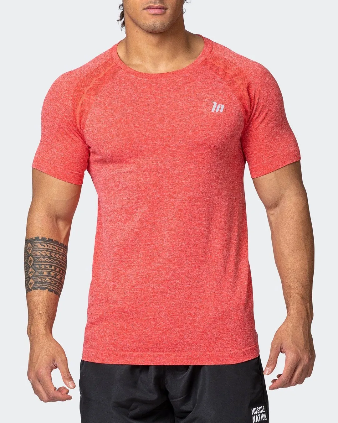 Seamless Tee - Poppy Marl