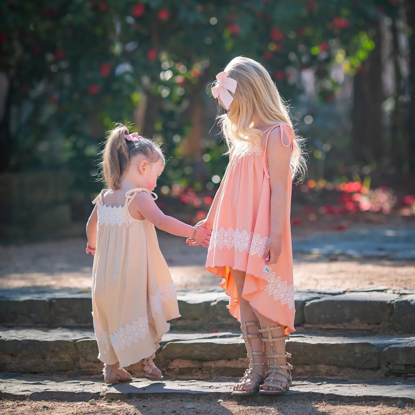 Seashell Hi/Lo Dress - Buttery Cream
