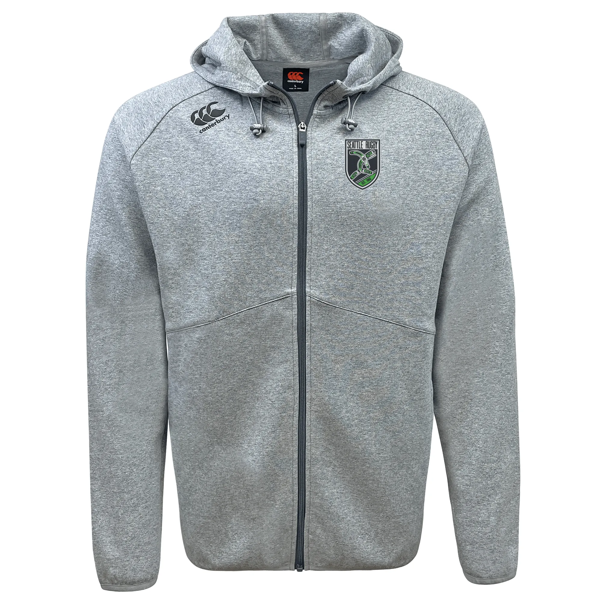 Seattle Rugby Club Tempo Vapodri Full-Zip Hoodie by Canterbury