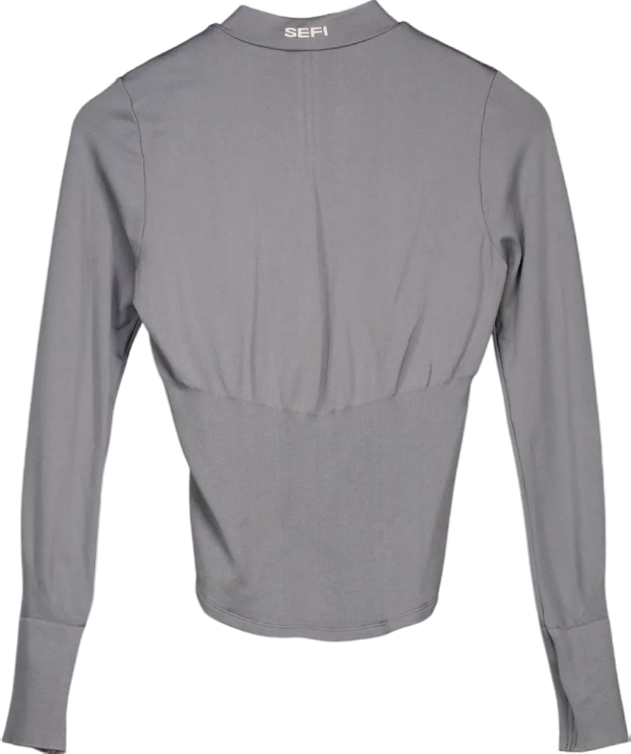 SEFI Grey Timeless Zip Jacket UK S