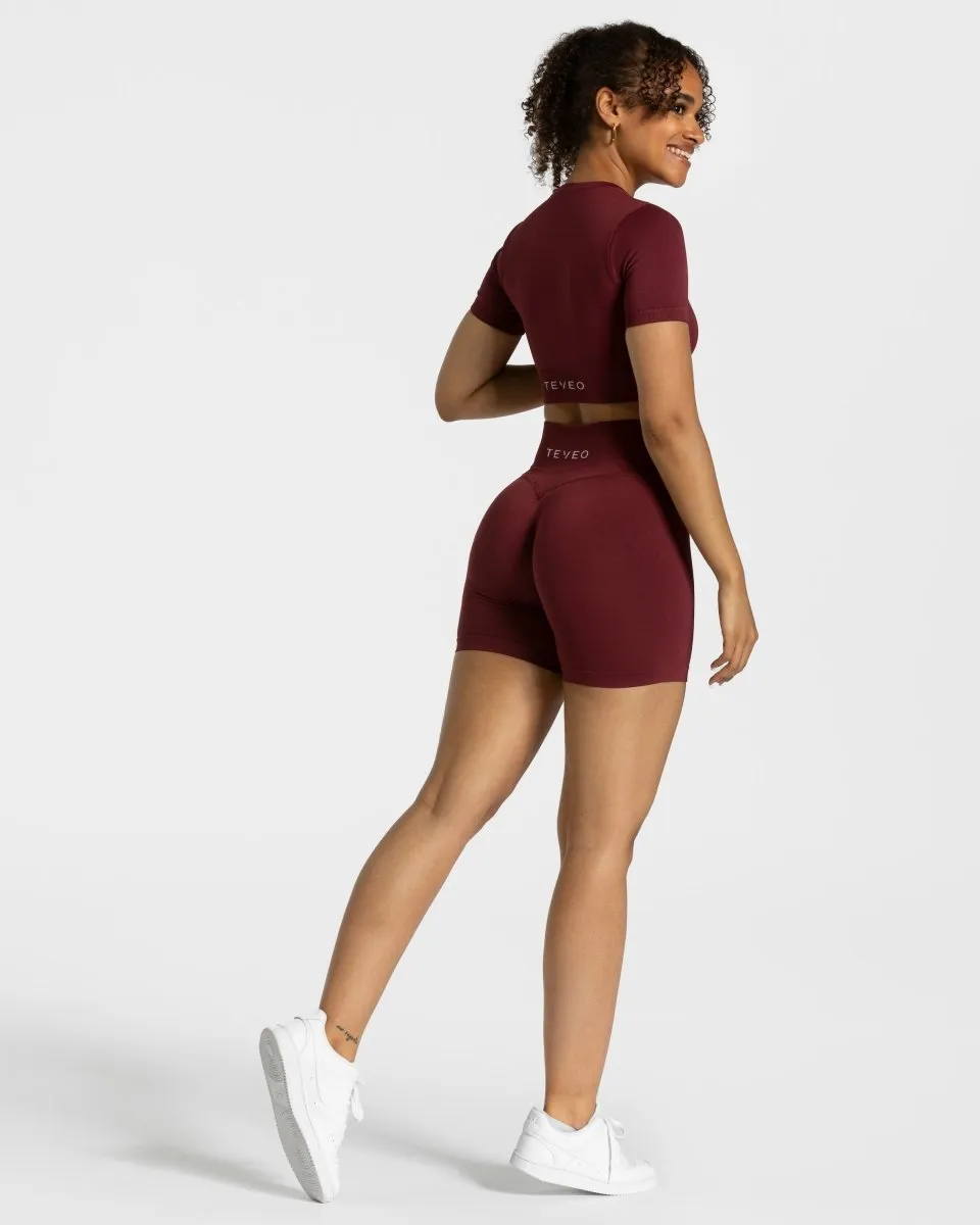 Sensation Mini Short "Weinrot"