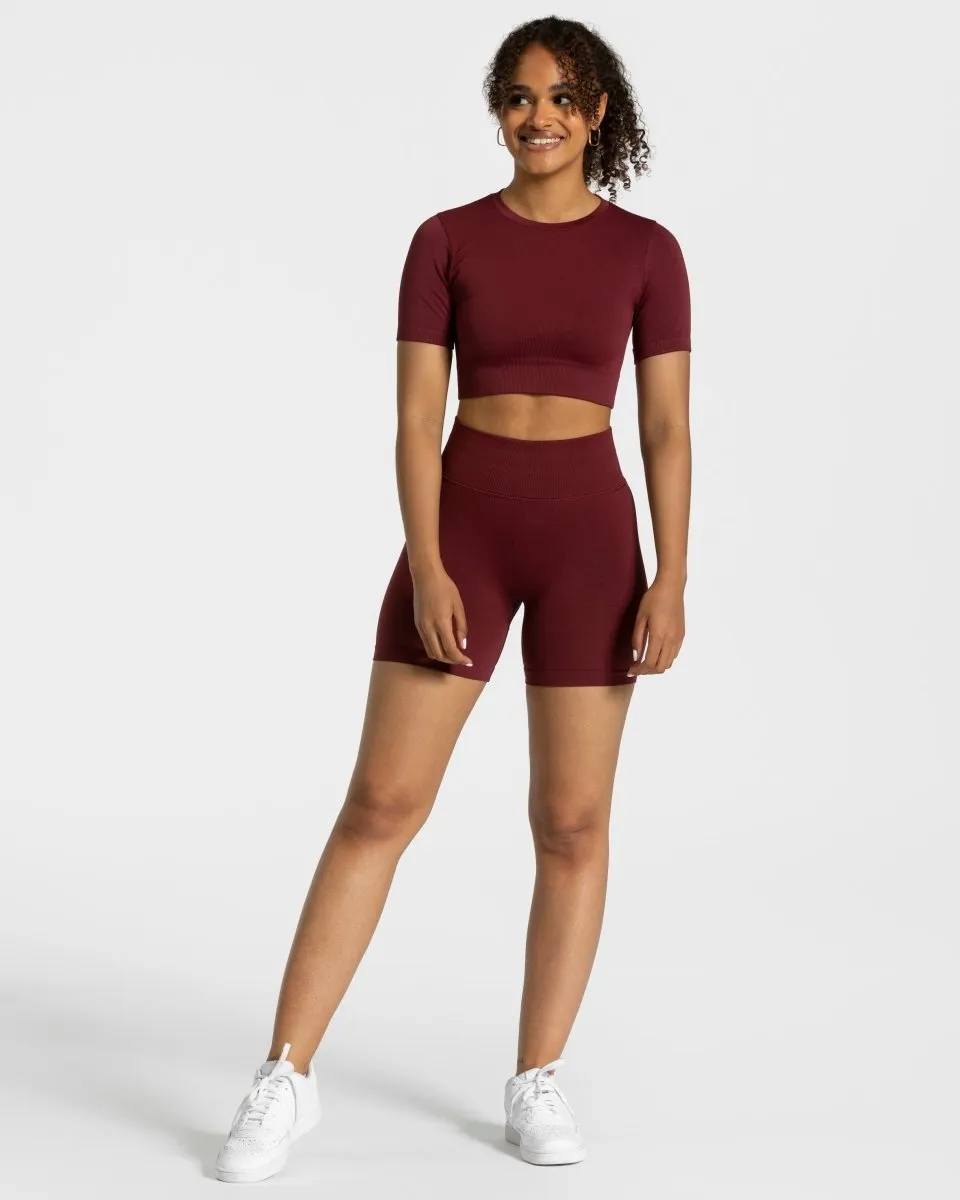 Sensation Mini Short "Weinrot"