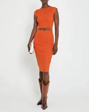 Serenette Cap Sleeve Midi Dress