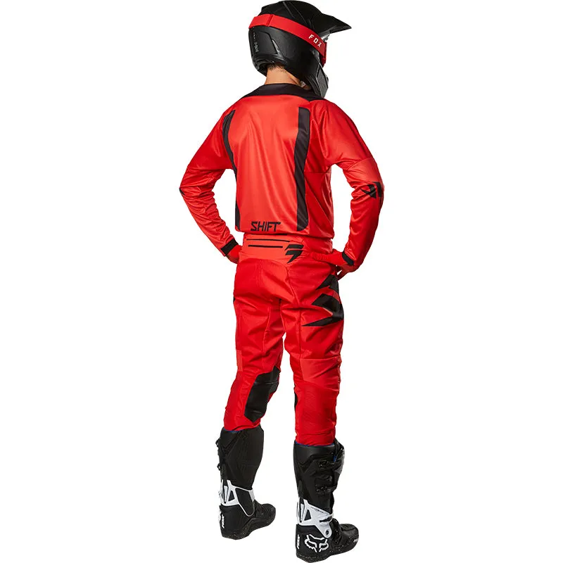 SHIFT 3LACK MAINLINE PANTS RED