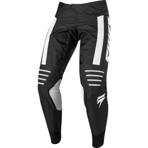 SHIFT 3LACK STRIKE PANTS BLACK/WHITE