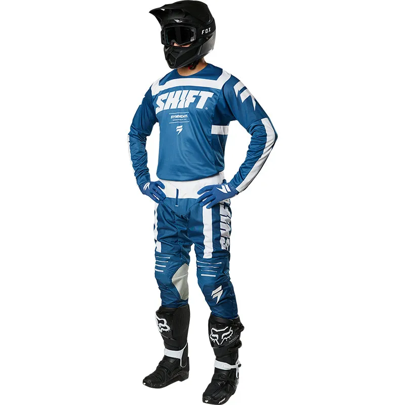 SHIFT 3LACK STRIKE PANTS BLUE
