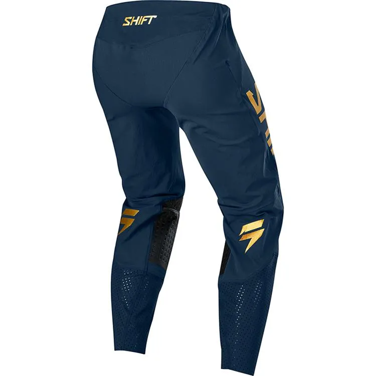 SHIFT 3LUE LABEL PANTS NAVY/GOLD