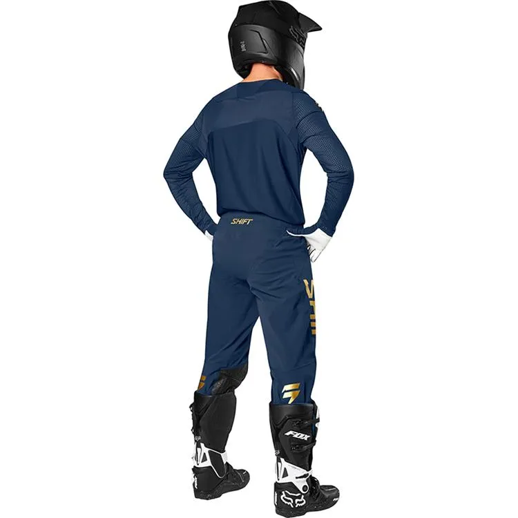 SHIFT 3LUE LABEL PANTS NAVY/GOLD