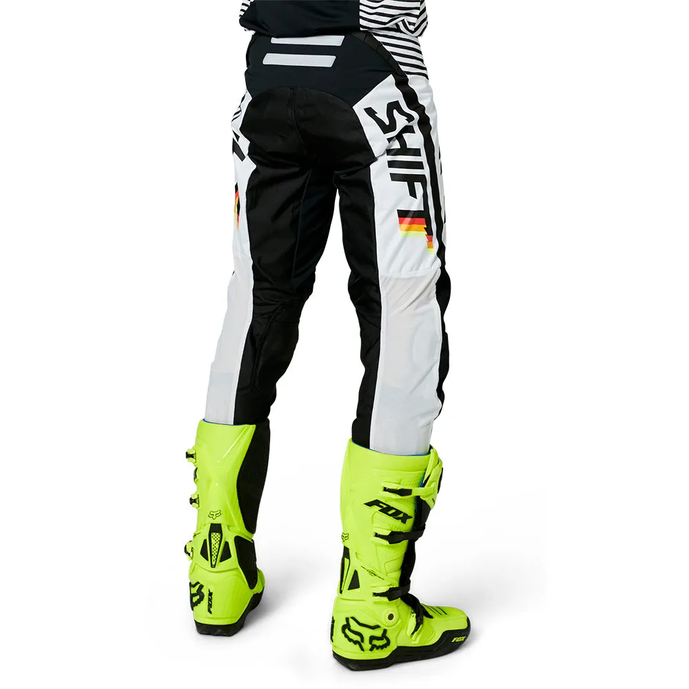 SHIFT BLACK LABEL TARGA PANTS [WHITE/BLACK]