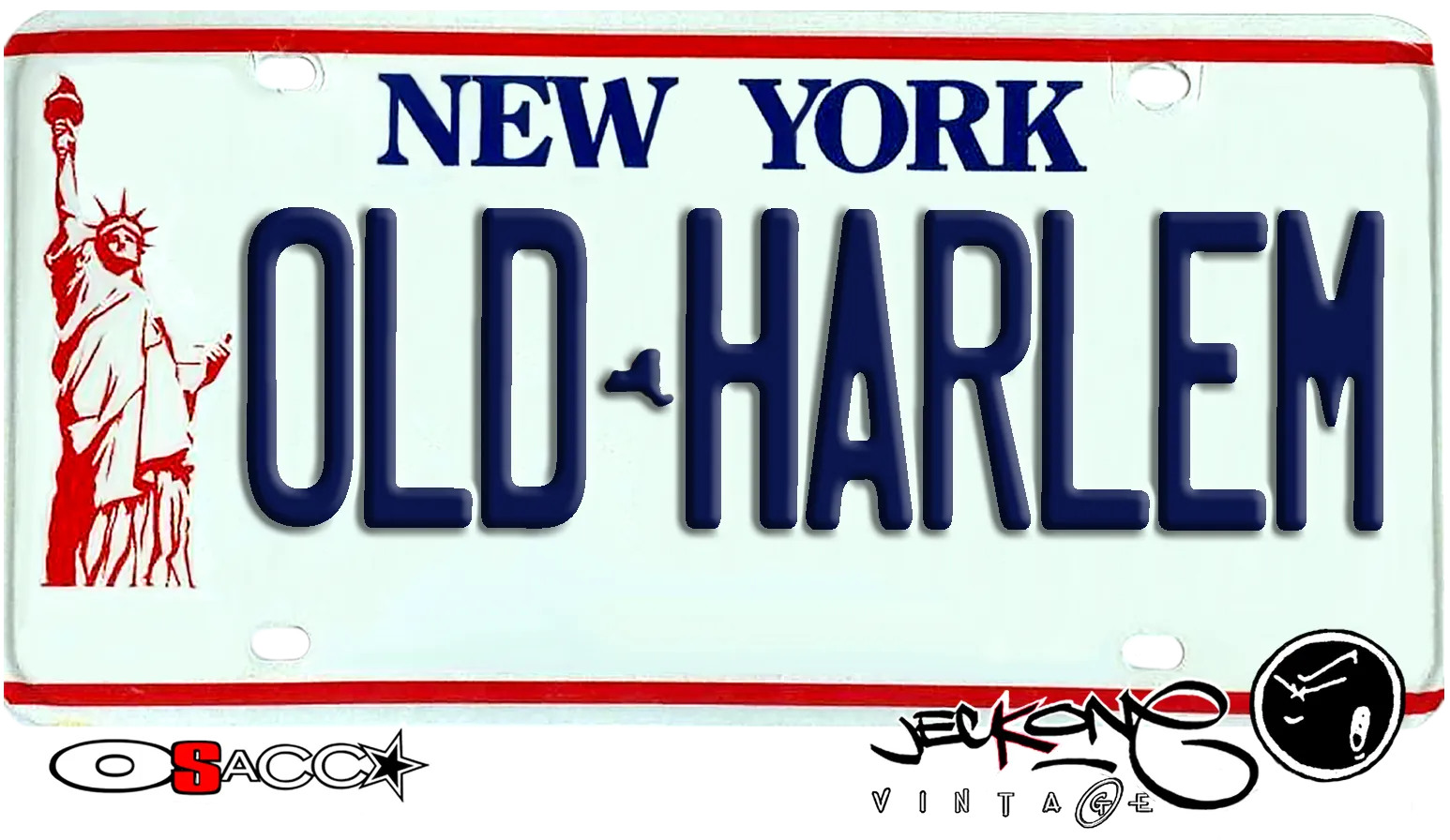 SHORT SLEEVE TEE SHIRT (uniSex) : OLD HARLEM 2022 (JECKONE X oeroSTREETautomotive Custom Classics)