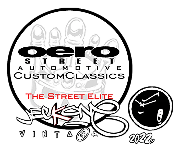 SHORT SLEEVE TEE SHIRT (uniSex) : OLD HARLEM 2022 (JECKONE X oeroSTREETautomotive Custom Classics)