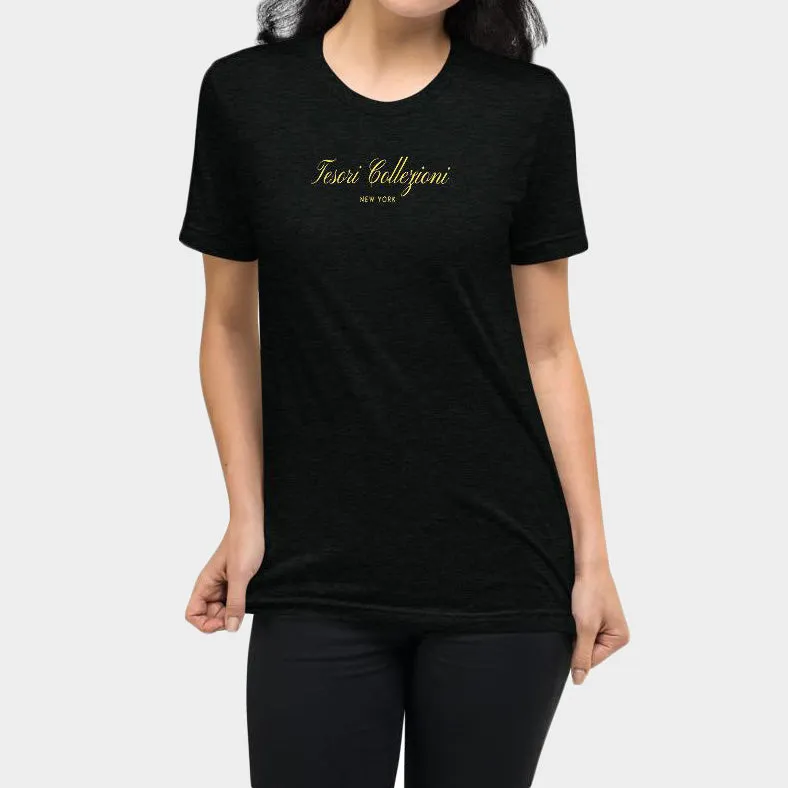 Signature Black & Yellow Triblend T-Shirt