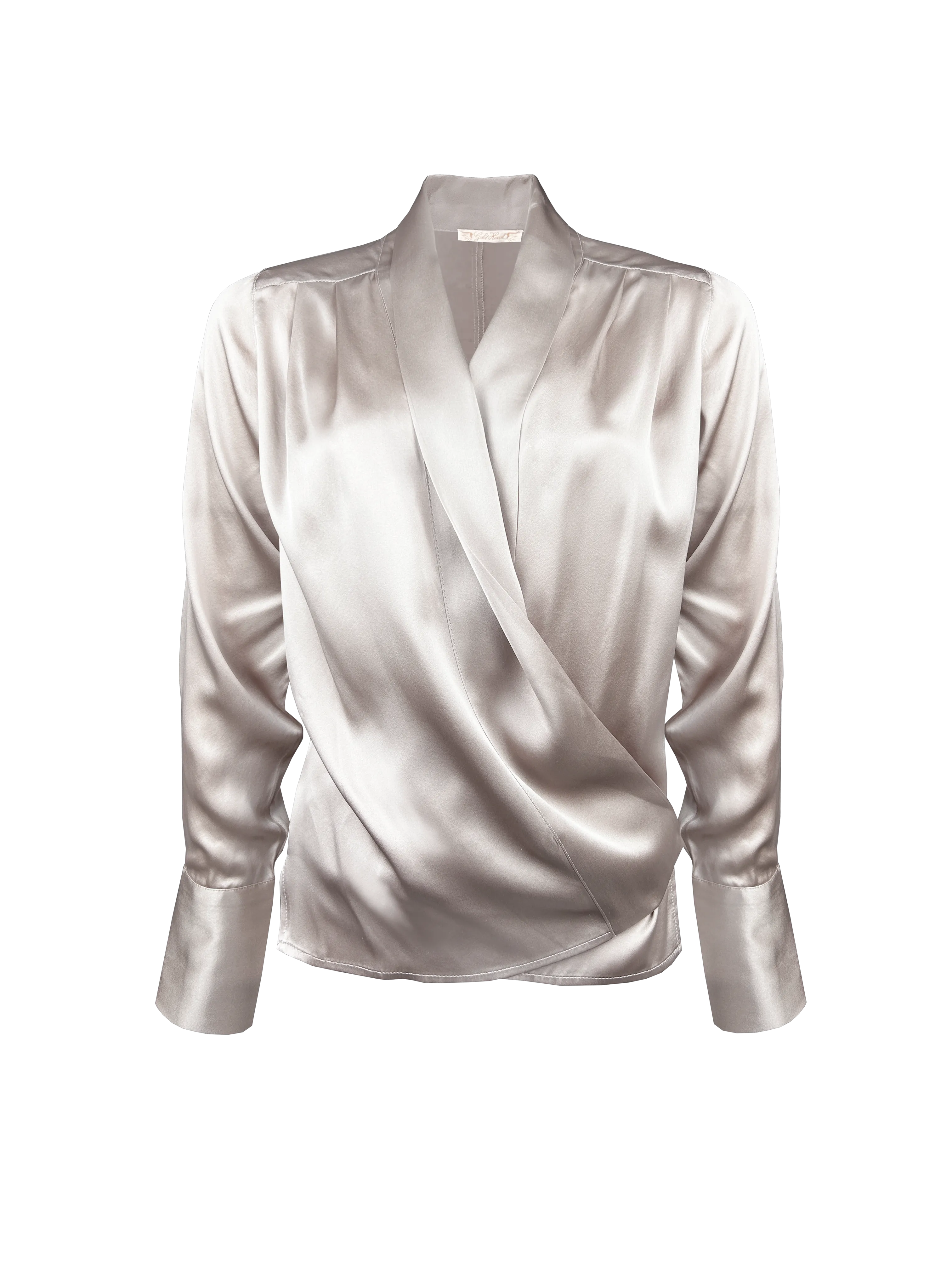 Silk Pleated Shrug - Antique White