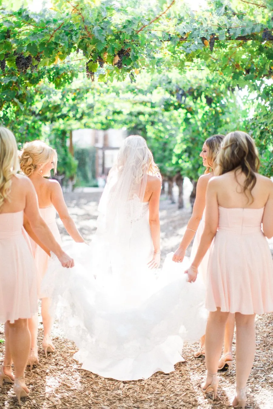 Simple Cheap A-line Sweetheart Above Knee Sleeveless Short Chiffon Bridesmaid Dresses OHS118