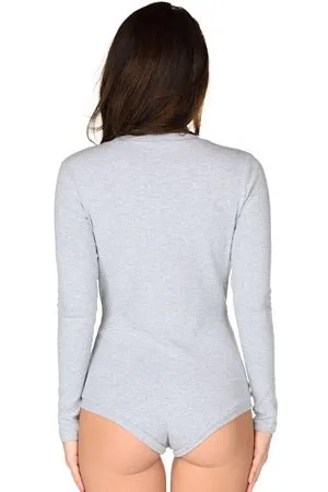 Simply Sexy Grey Bodysuit