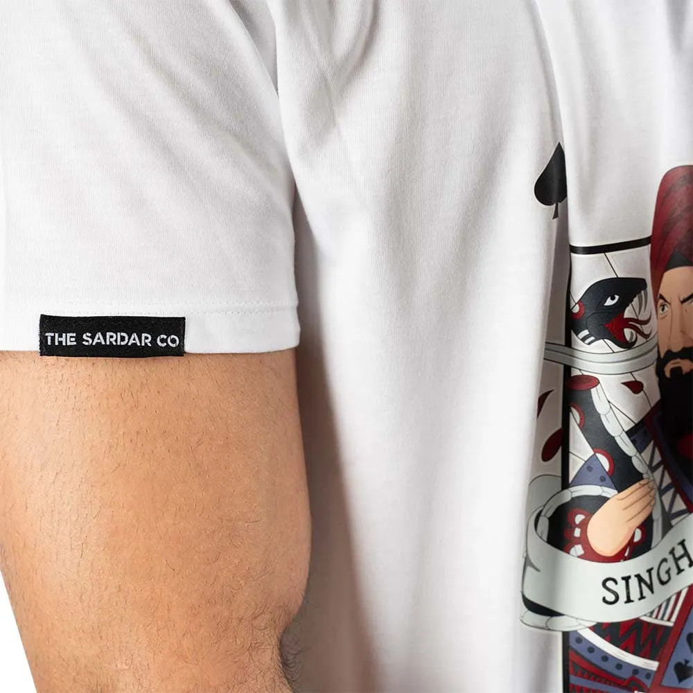 Singh of Spades Premium Fitted Men's T-shirt