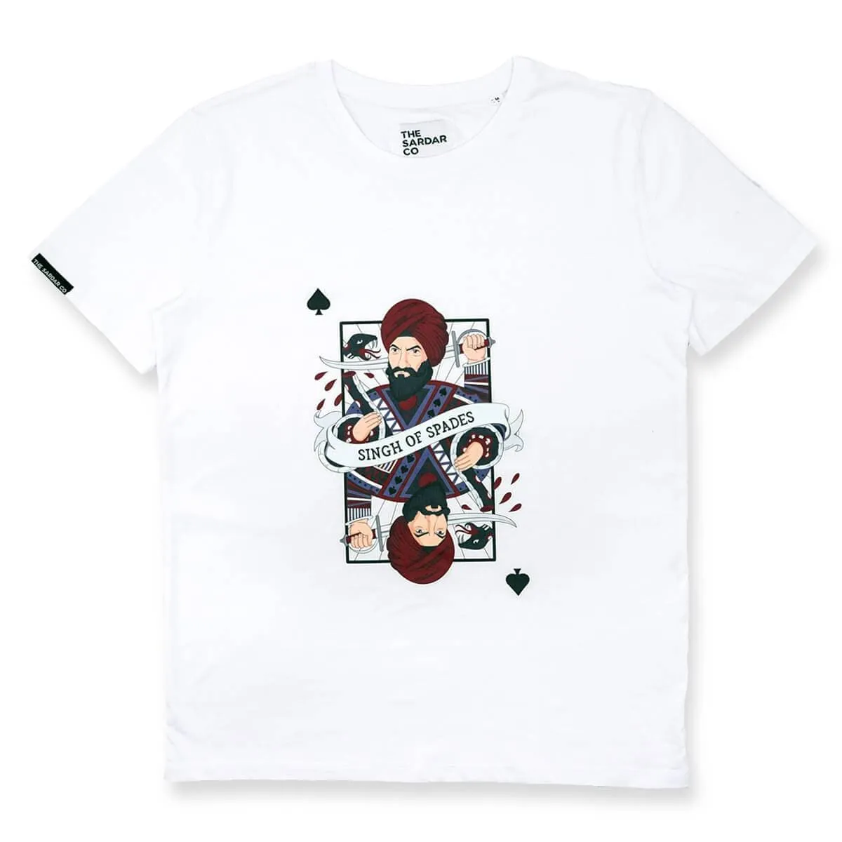 Singh of Spades Premium Fitted Men's T-shirt