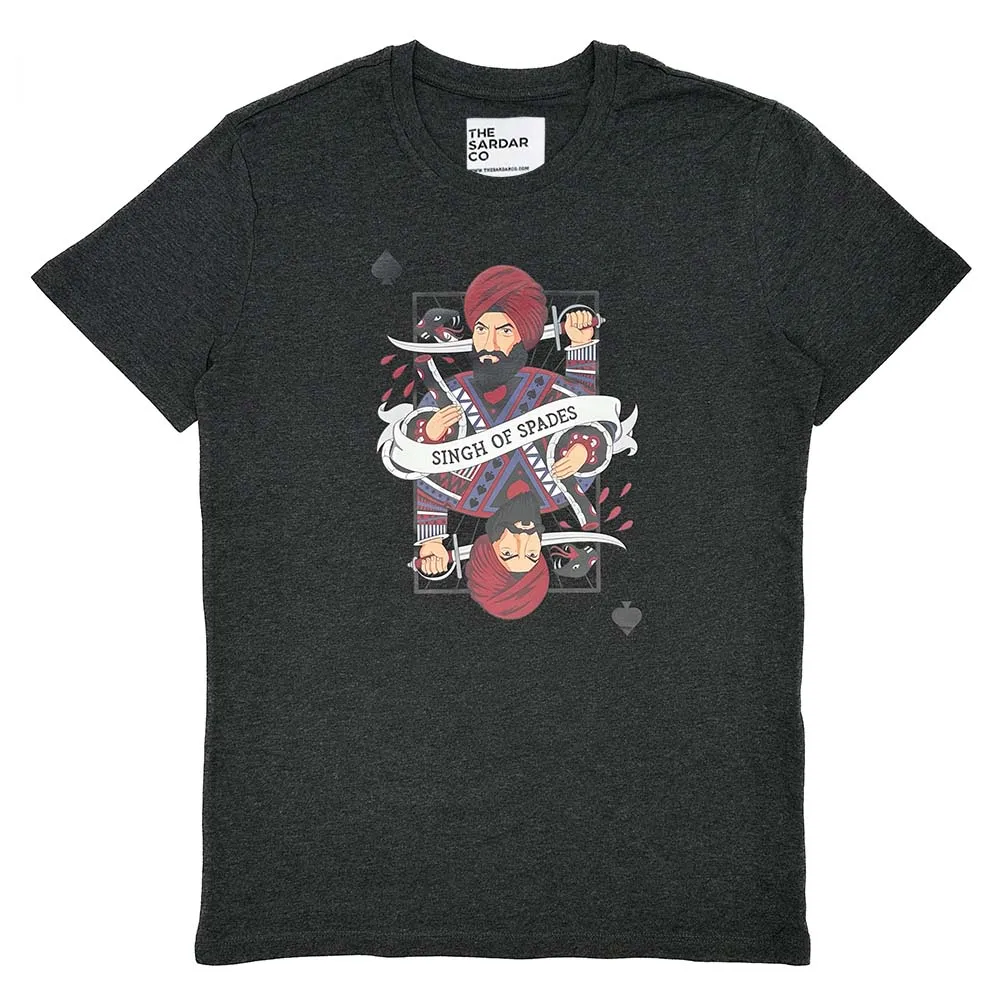 Singh of Spades Premium Fitted Men's T-shirt