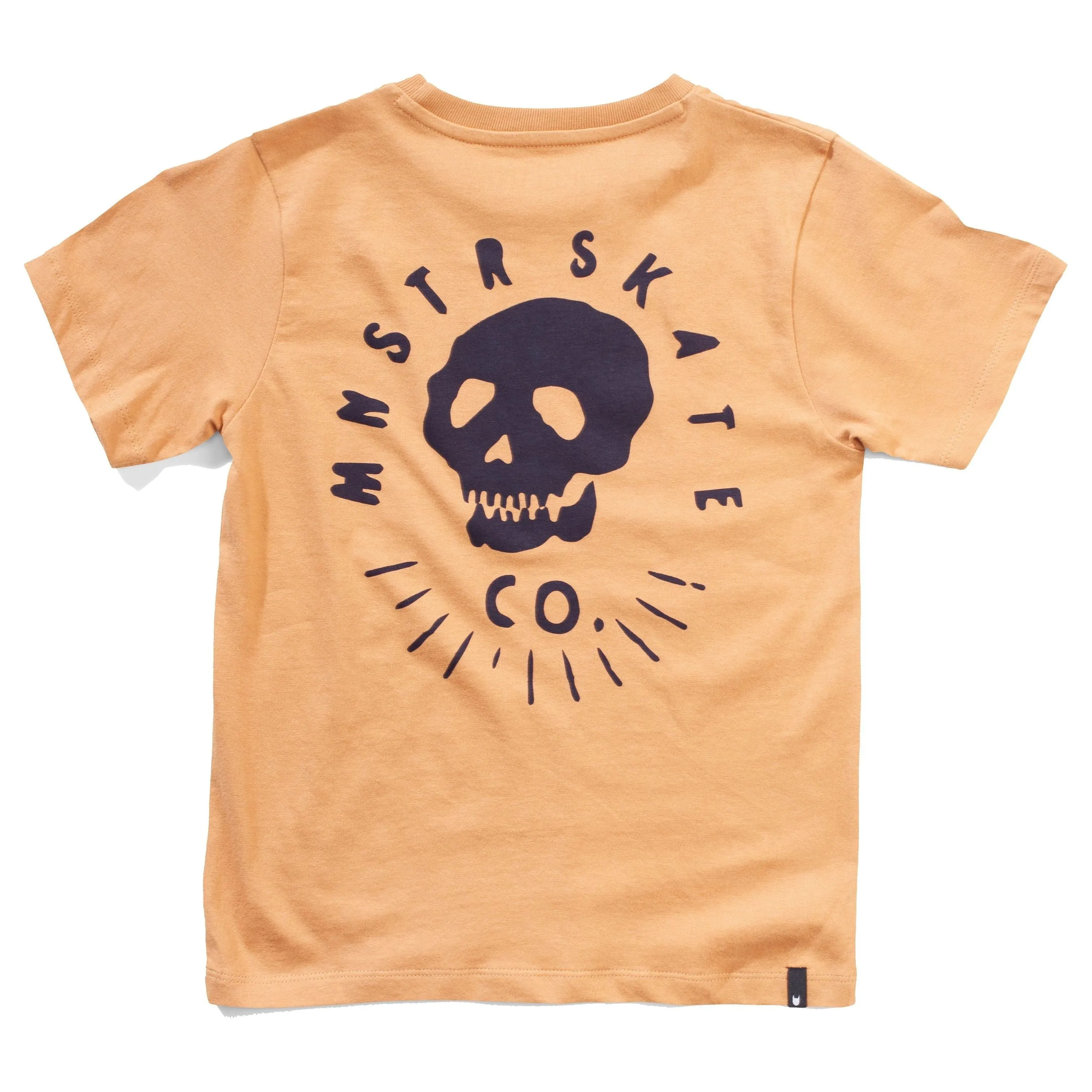 Skatevibe Ss Tee - Lt Mustard