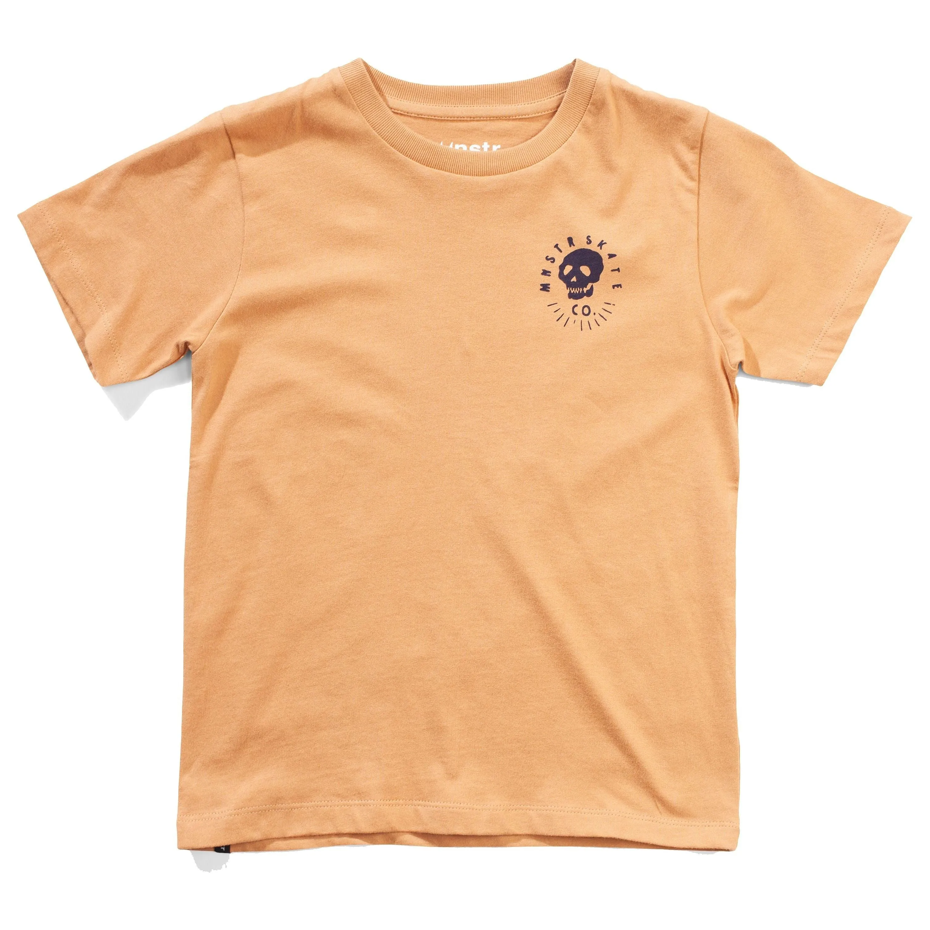 Skatevibe Ss Tee - Lt Mustard