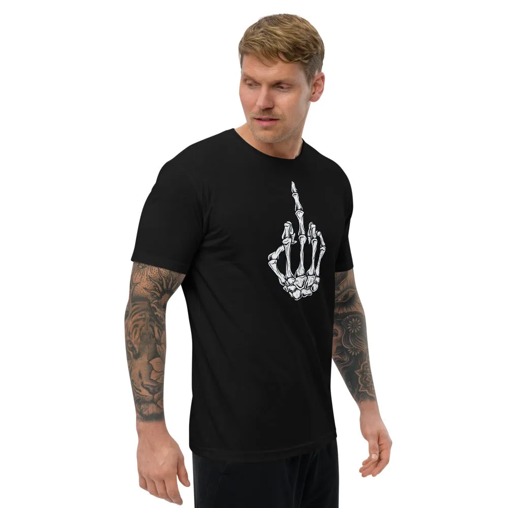SKELETON MIDDLE FINGER TEE