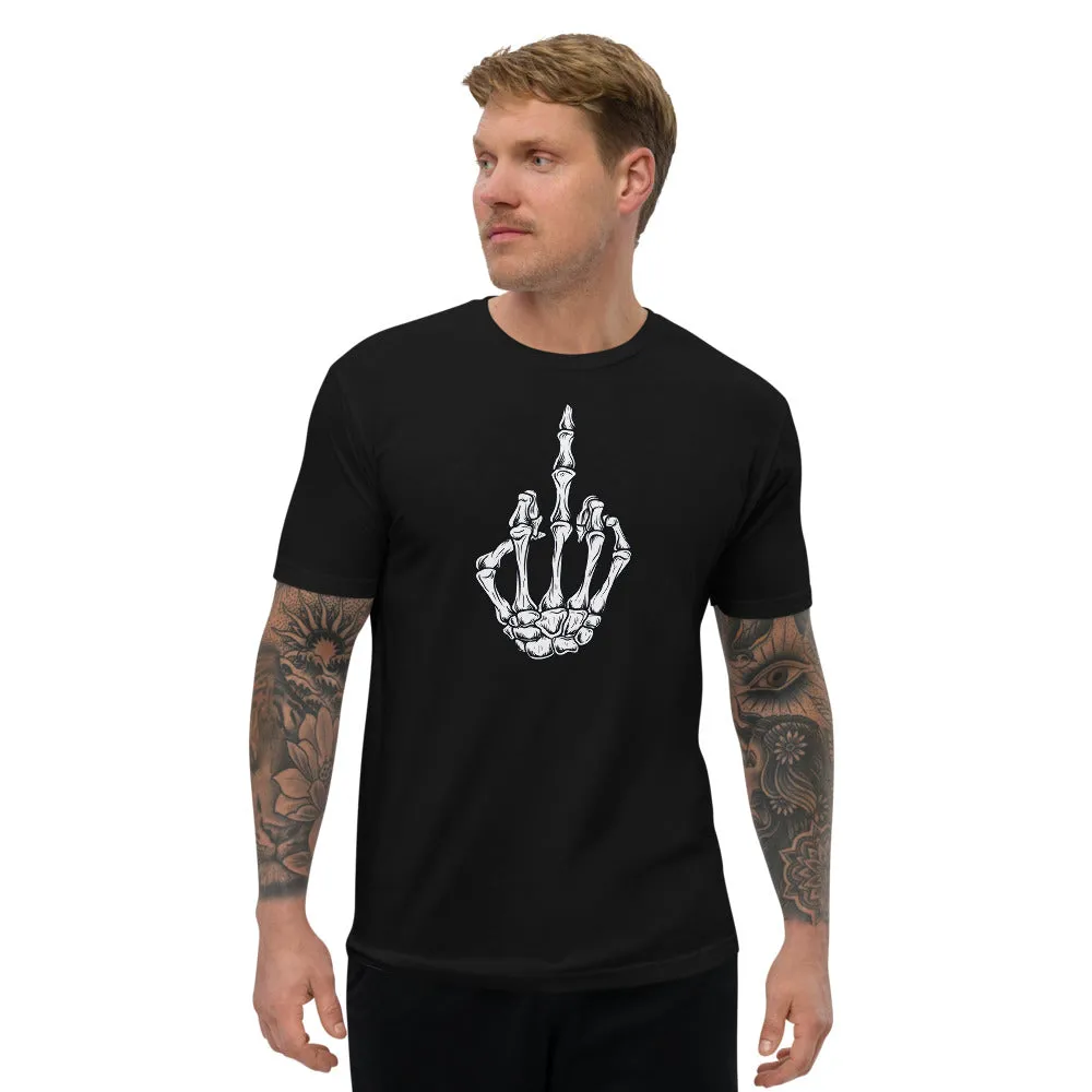 SKELETON MIDDLE FINGER TEE
