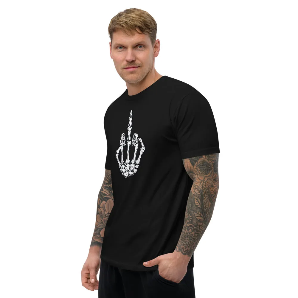 SKELETON MIDDLE FINGER TEE