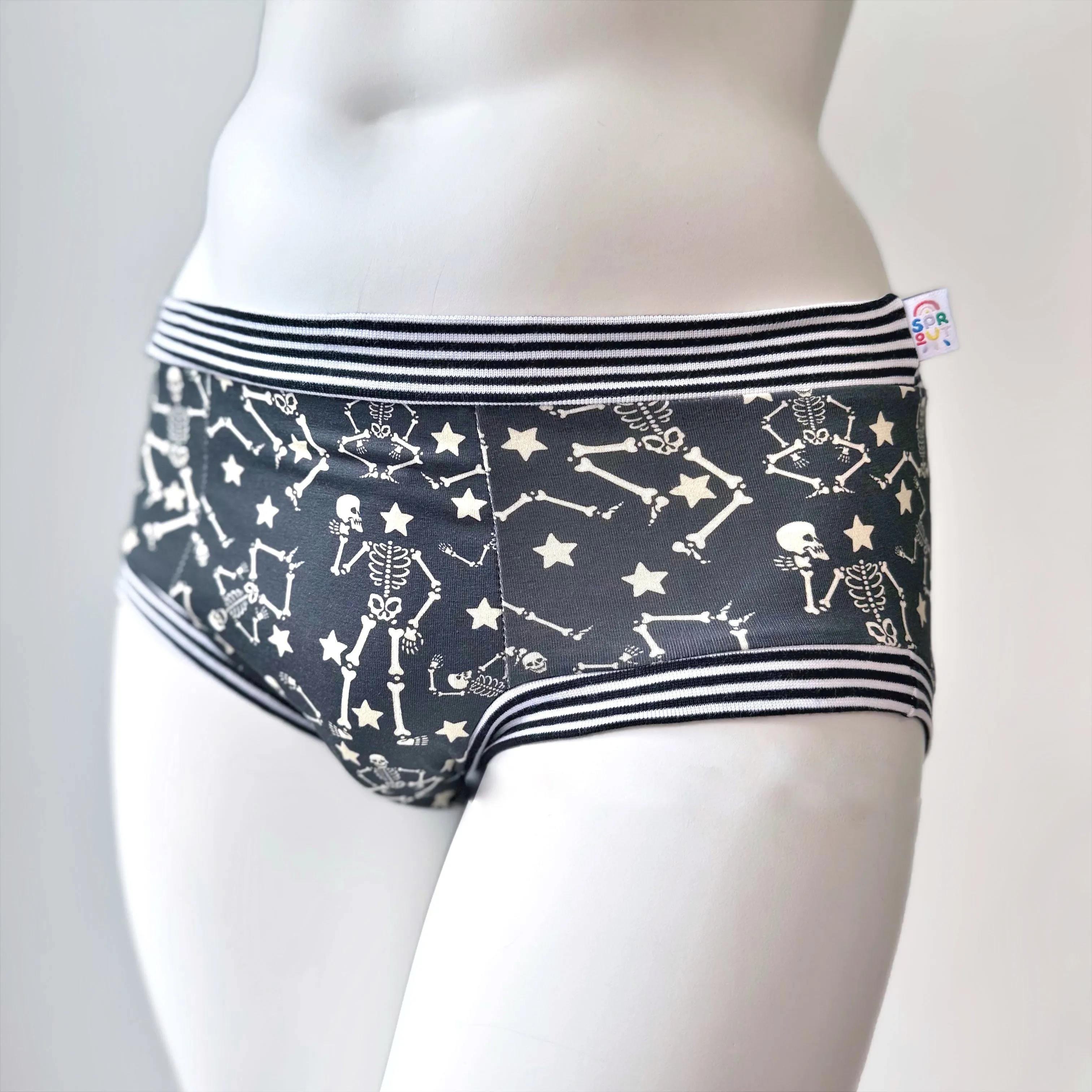 Skeleton Pouch Fronted Briefs | Men’s Pants | Organic Cotton Underwear