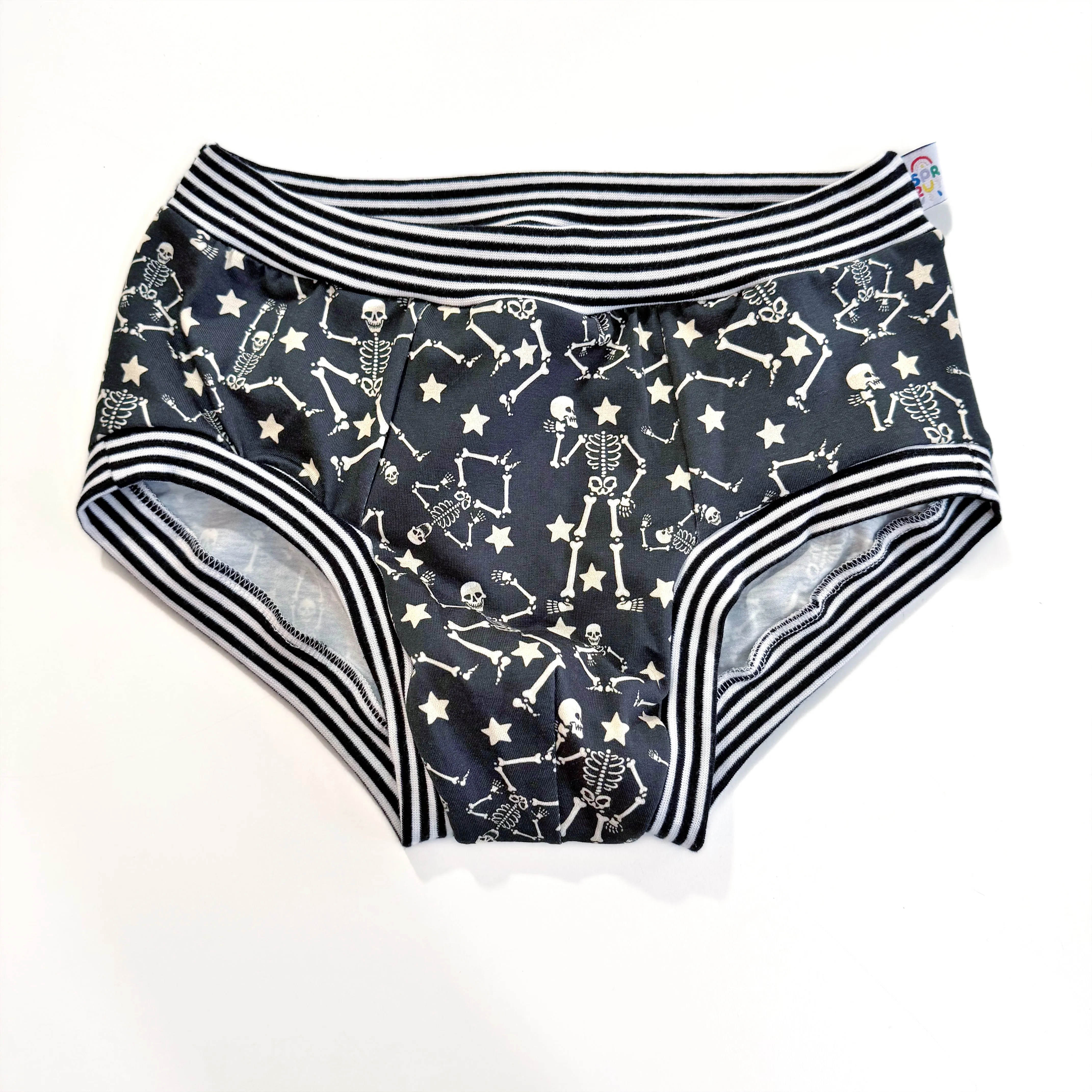 Skeleton Pouch Fronted Briefs | Men’s Pants | Organic Cotton Underwear