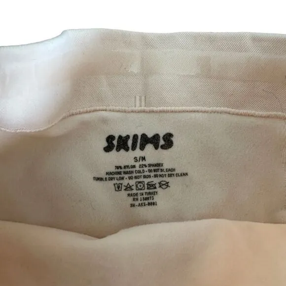 SKIMS Seamless Sculpt High Waist Above The Knee Shaping Shorts In Sand Nude