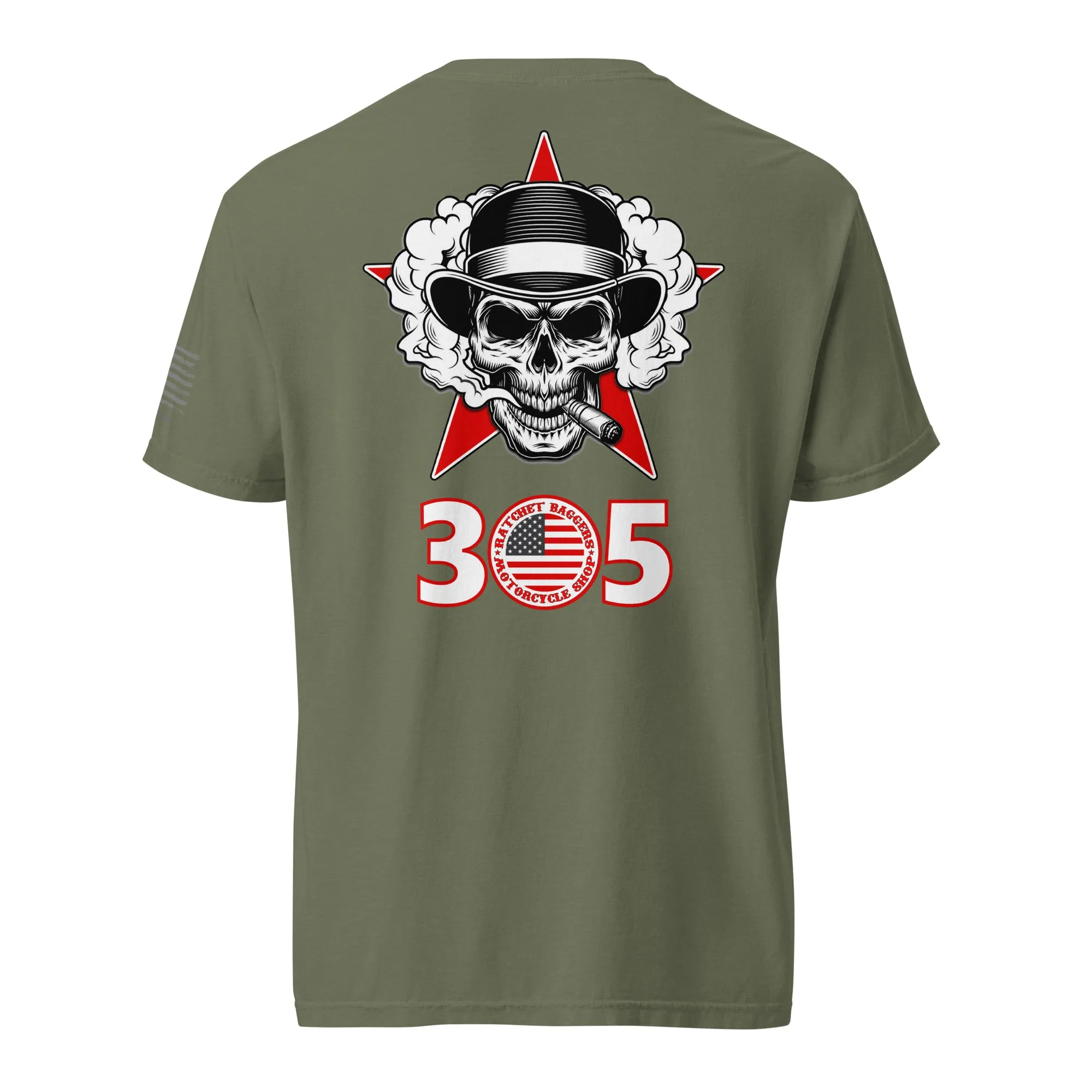 Skull 305 Unisex garment-dyed heavyweight t-shirt