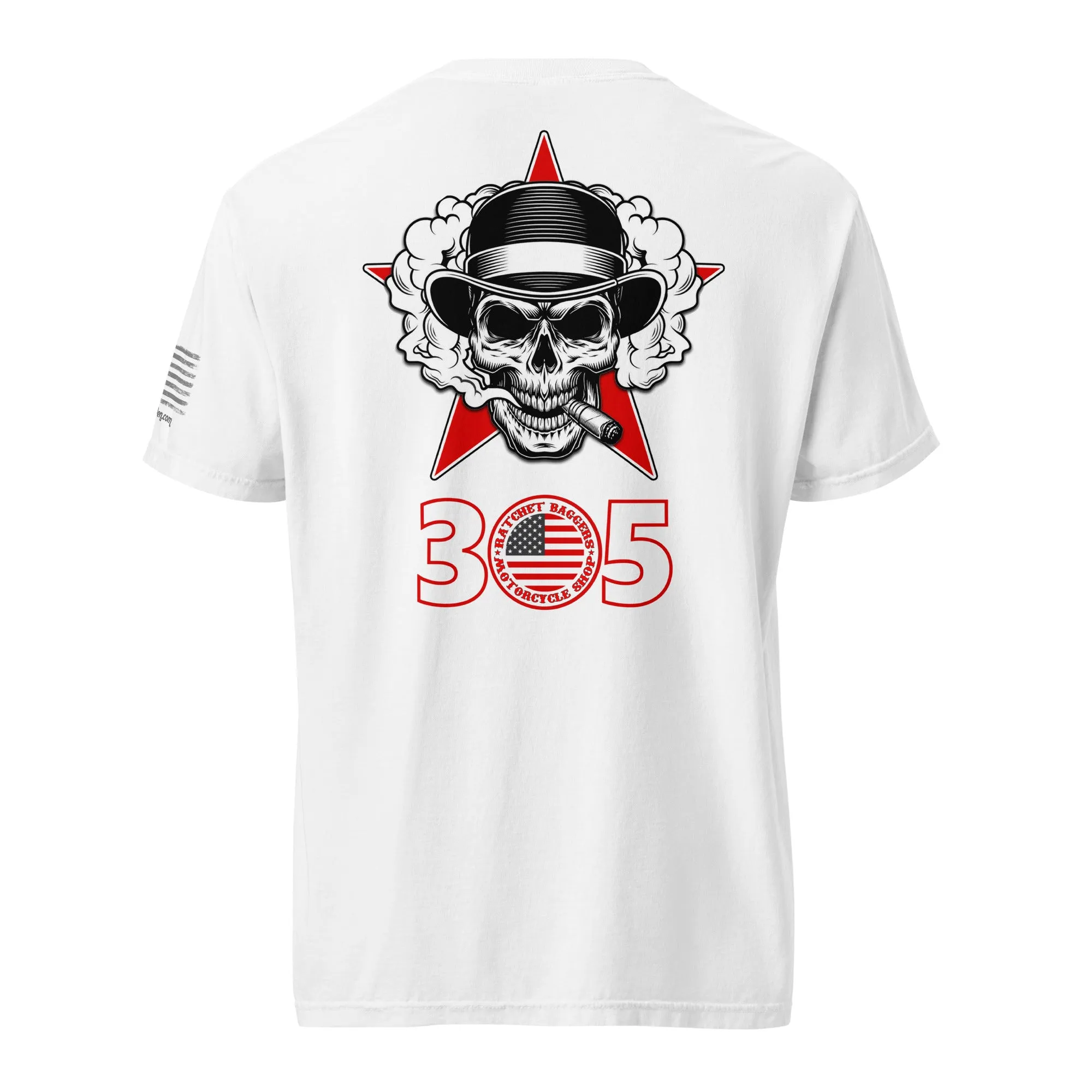 Skull 305 Unisex garment-dyed heavyweight t-shirt