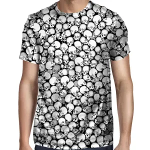 Skull Pattern T-Shirt