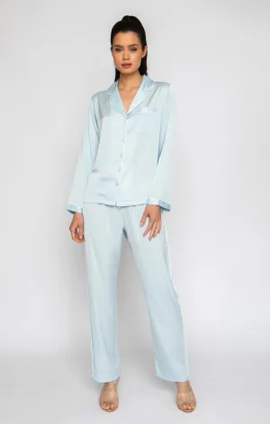 Sky Blue Long PJ Set