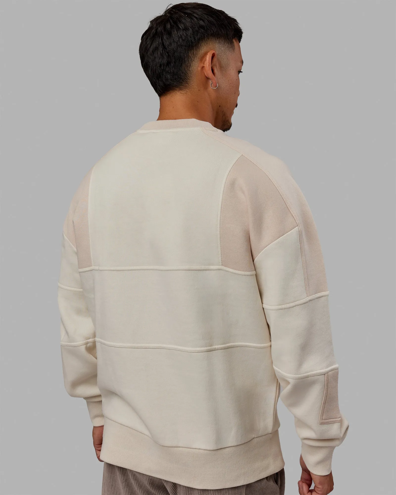 Slam Sweater Oversize - Bone-Pumice Stone