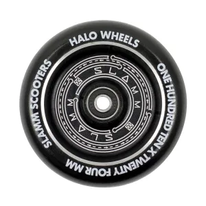Slamm 110mm Halo Deep Dish Scooter Wheel - Black