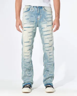 SLASH STACK DENIM (BLUE STONE)