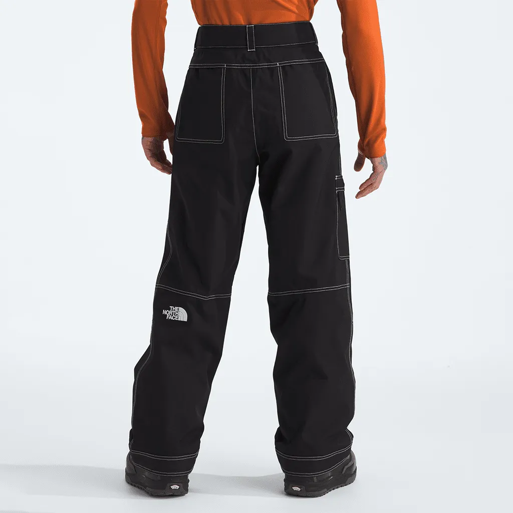 Slashback cargo pants - TNF black / White stitching